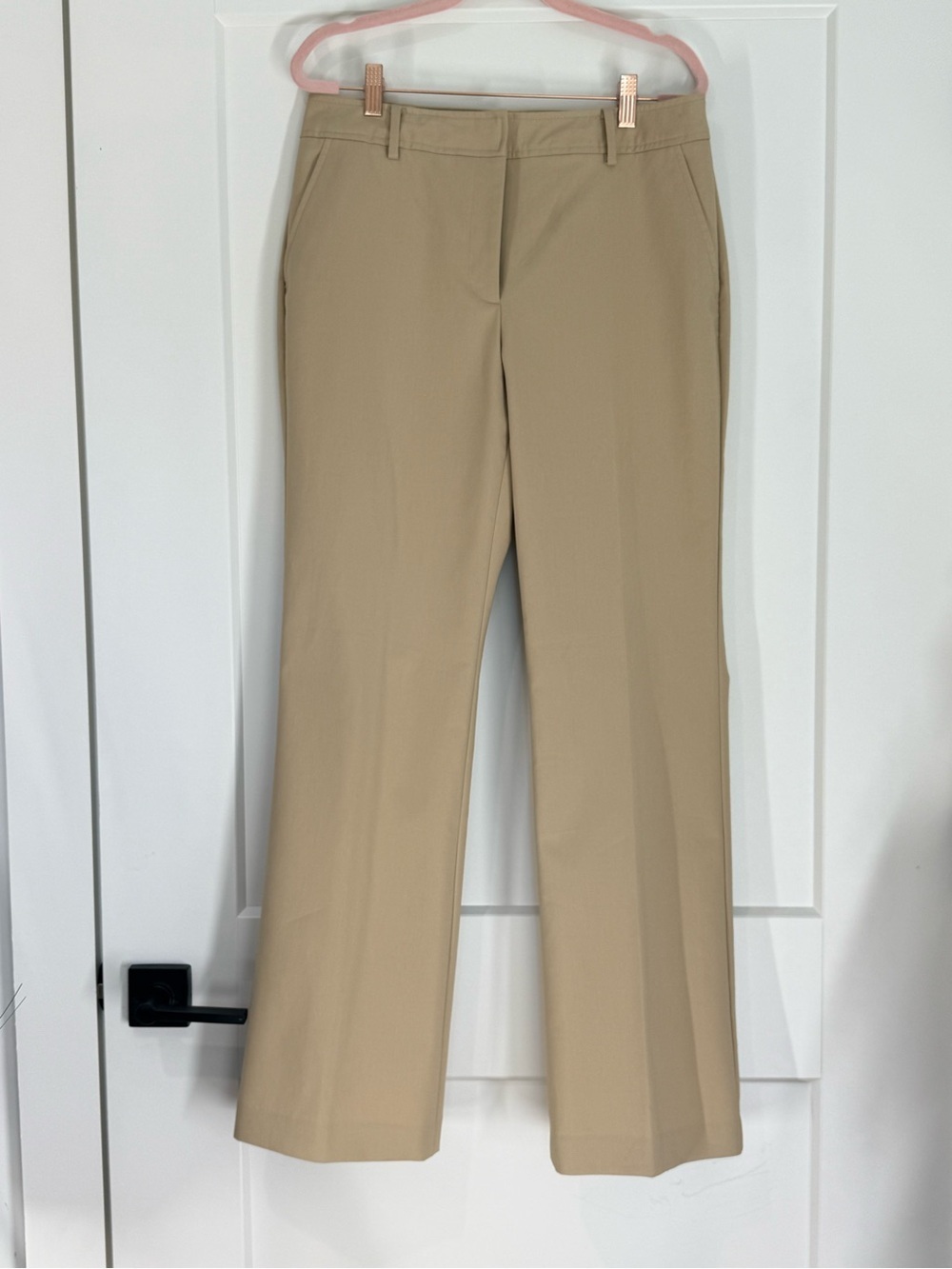 Talbots Heritage Khaki Straight Leg Career Pants Size 8 NWT